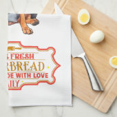 Linge De Cuisine Chef Doberman Pinscher Cuisine pain d'épices (Quart Plié)