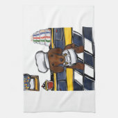 Linge De Cuisine Chef Doxie Rouge (Vertical)