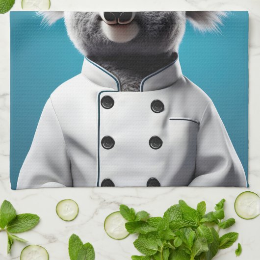 Linge De Cuisine Chef Koala (Plié)