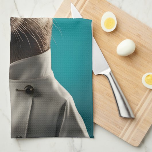 Linge De Cuisine Chef Otter (Quart Plié)