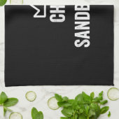 Linge De Cuisine Chef Sandbagger Golf mème Bjj Chess Sandbag (Plié)