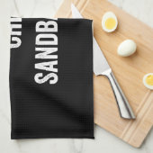 Linge De Cuisine Chef Sandbagger Golf mème Bjj Chess Sandbag (Quart Plié)