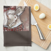 Linge De Cuisine Chef Yorkie (Quart Plié)