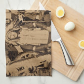 Linge De Cuisine Chefs 1895 occidentaux sauvages de Sioux (Quart Plié)