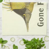 Linge De Cuisine Chelmon Tropical Jaune Longirostris, Poisson Vinta (Plié)