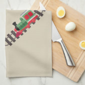 Linge De Cuisine Chemin de fer du jour de Valentines Coeur (Quart Plié)