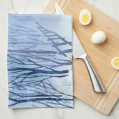 Linge De Cuisine Chemin de neige dans les bois (Quart Plié)