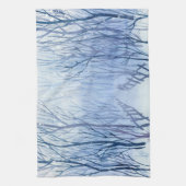 Linge De Cuisine Chemin de neige dans les bois (Vertical)