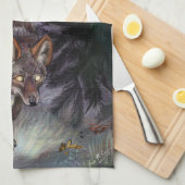 Linge De Cuisine Chemin Illuminer Coyote (Quart Plié)