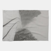 Linge De Cuisine Chemins de fer Photo de brouillard hivernal (Horizontal)