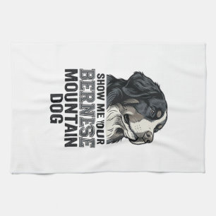 Linge De Cuisine Chemise de conception de gravure vintage de chien 