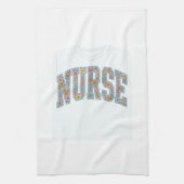 Linge De Cuisine Chemise de conception de lettrage universitaire fl (Vertical)