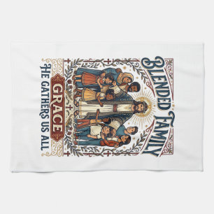 Linge De Cuisine Chemise de famille recomposée Jésus Chemise chréti