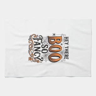 Linge De Cuisine Chemise de Halloween Boo Gravure Vintage Mignonne