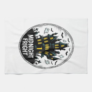 Linge De Cuisine Chemise de maison hantée Nuit effrayante Halloween