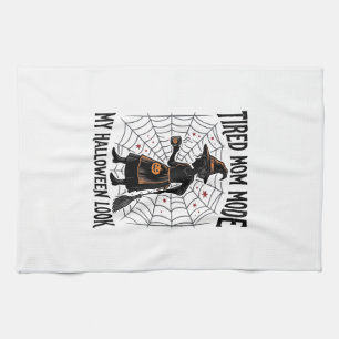 Linge De Cuisine Chemise de maman d'Halloween Costume fatigué Graph