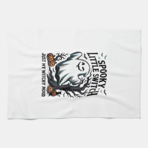 Linge De Cuisine Chemise de sorcière Halloween Design d'humour de f