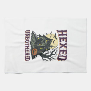 Linge De Cuisine Chemise d'humour de sorcière Cottage ensorcelé vin