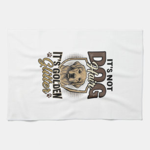 Linge De Cuisine Chemise drôle vintage cheveux de chien Retriever d