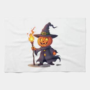 Linge De Cuisine Chemise du Magicien Citrouille � Sorcier Magique d