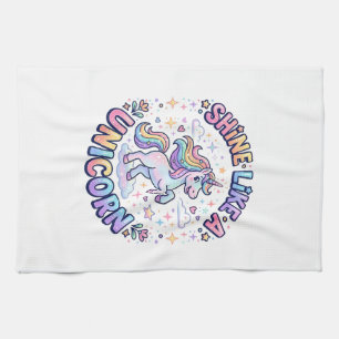 Linge De Cuisine Chemise graphique Licorne Brille Comme une Licorne