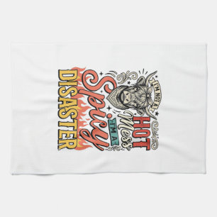 Linge De Cuisine Chemise occidentale vintage de vache des Highlands