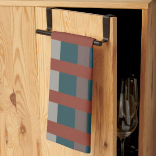 Linge De Cuisine Chèques Plaid colorés