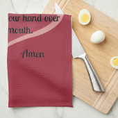 Linge De Cuisine Cher seigneur Keep Your Arm Around… (Quart Plié)