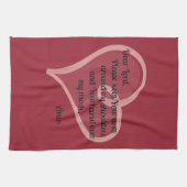 Linge De Cuisine Cher seigneur Keep Your Arm Around… (Horizontal)