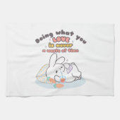 Linge De Cuisine Cherchez vos passions - Un Rappel de lapin douille (Horizontal)