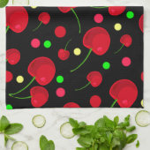 LINGE DE CUISINE CHERRIES PLUS (Plié)