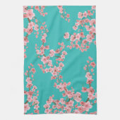 Linge De Cuisine Cherry Blossom Watercolor Kitchen Towels (Vertical)