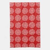 Linge De Cuisine Cherry Mandala (Vertical)