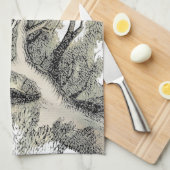 Linge De Cuisine Cheshire Chat Alice Wonderland Classic (Quart Plié)