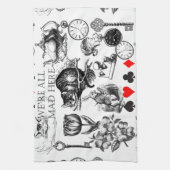 Linge De Cuisine Cheshire Chat classique alice au merveilleux fou (Vertical)