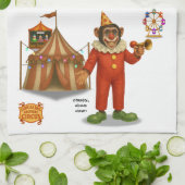 Linge De Cuisine Chester, clown de cirque (Plié)