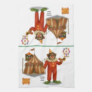 Linge De Cuisine Chester, clown de cirque
