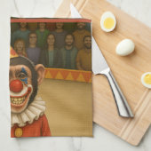 Linge De Cuisine Chester le clown chimpanzé (Quart Plié)