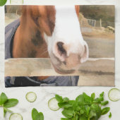 LINGE DE CUISINE CHESTNUT CHEVAL (Plié)