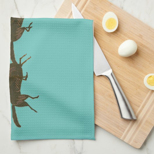 Linge De Cuisine Cheval (Quart Plié)