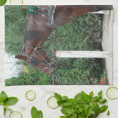 Linge De Cuisine Cheval Amish (Plié)