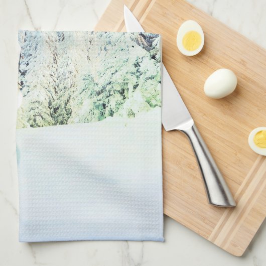 Linge De Cuisine Cheval Blanc Snowy (Quart Plié)