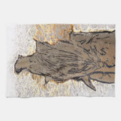 LINGE DE CUISINE CHEVAL BROWN (Horizontal)