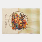 Linge De Cuisine Cheval d'automne (Horizontal)