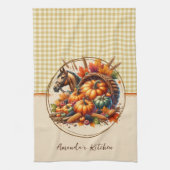 Linge De Cuisine Cheval d'automne (Vertical)