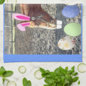 Linge De Cuisine Cheval de châtaignes de Pâques (Plié)