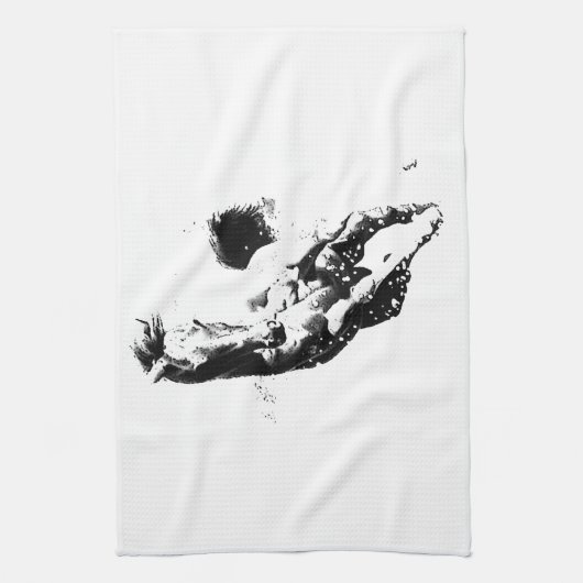 Linge De Cuisine Cheval de course (Vertical)