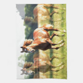 Linge De Cuisine Cheval de course (Vertical)