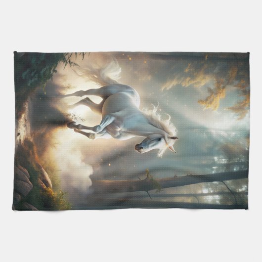 Linge De Cuisine Cheval de course (Horizontal)