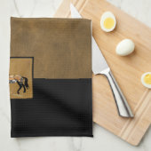 Linge De Cuisine Cheval de guerre (Quart Plié)